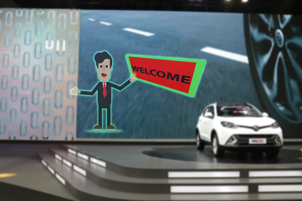 Augmented Reality Car Dealership